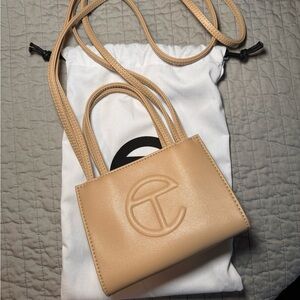Cream Telfar Small Bag